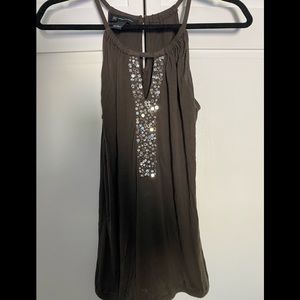 INC Sequined Tank Top